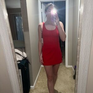 Splits59 Red Tank Mini Dress